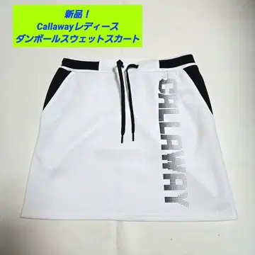 [새상품] 캘러웨이 여성용 종이상자 맨투맨 스커트 Callaway