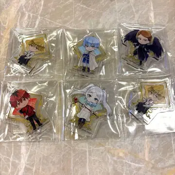 제일복권 장송의 프리렌 F상 큥캐릭터 아크릴 스탠드 6점 세트