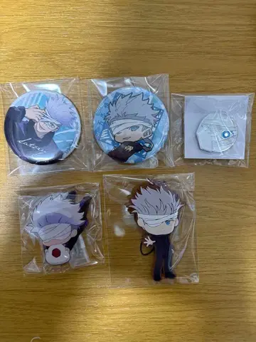 주술회전0 배지, 스트랩 세트 고죠 사토루