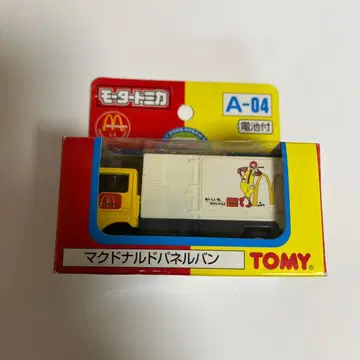 TOMY 모터 토미카 맥도날드 패널 밴 A-04