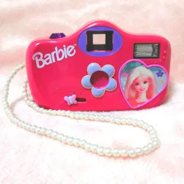 Barbie 바비 핑크 35mm 필름 카메라 헤이세이 레트로