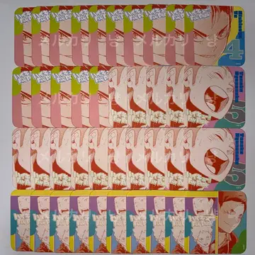 하이큐 아트 코스터 아토코 팬파크 니시노야 유우 타나카 류노스케