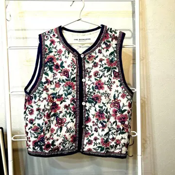 THE SHINZONE 플라워 퀼팅 베스트