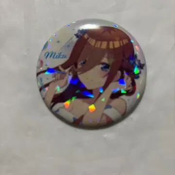 5등분의 신부 미쿠 샤봉 캔뱃지