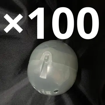 빈 캡슐 가챠가챠 가샤폰 100개 반다이남코 반투명 그레이
