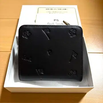 Paul Smith 접이식 지갑 폴 드로잉 미사용 새상품 블랙