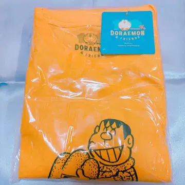 100% 도라에몽 & 프렌즈전 MANGA 티셔츠 쟈이안 고다 타케시 굿즈