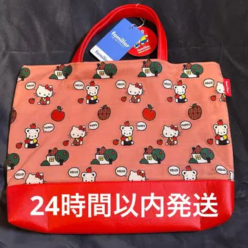 패밀리아 키티 토트 백 헬로키티 familiar 미사용 새상품