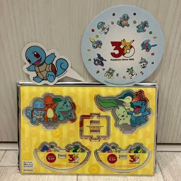 가스 포켓몬 아크릴 스탠드 리자드 꼬부기 이상해씨 (덤 포함)