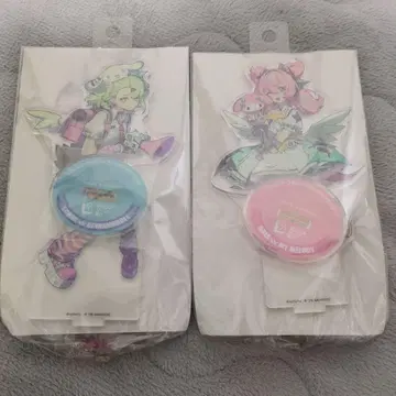 젠레스 존 제로 x 산리오 캐릭터즈 아크릴 스탠드 gigo 2점 세트