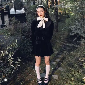 bubbles 세일러 자켓 스커트 셋업