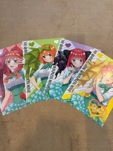 5등분의 신부 클리어 파일 세트