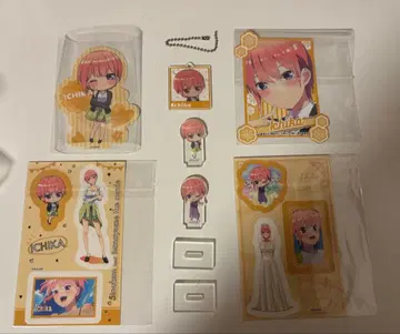 5등분의 신부 나카노 이치카 굿즈 7세트