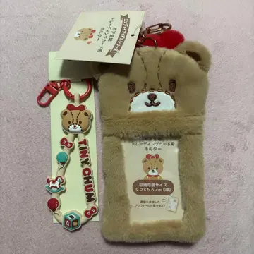 산리오 타이니참 고무줄 키링 카드용 홀더