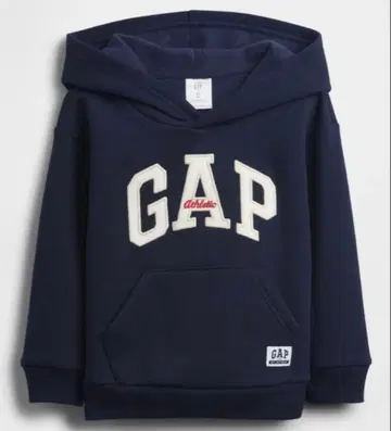 GAP Athletic 로고 후드티 네이비