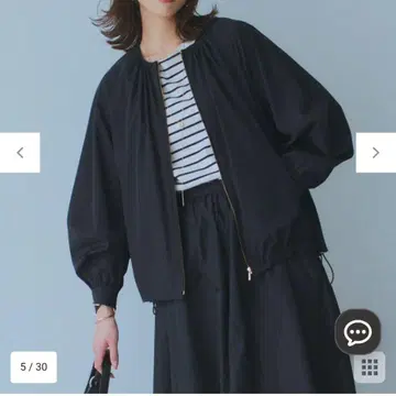 23구 나일론 2way 스트레치 블루종