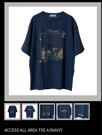 Alexandros ACCESS ALL AREA TEE A (NAVY)