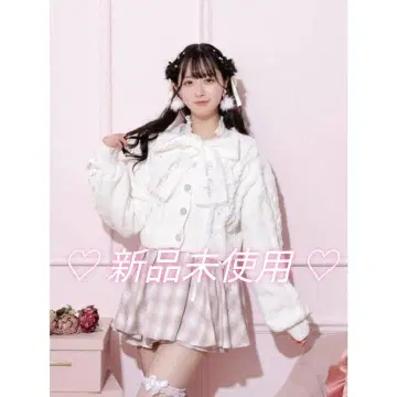 아가씨 소매 스핀들 마쉬멜로우 케이블 가디건 [노에미 리즈리사 피움]