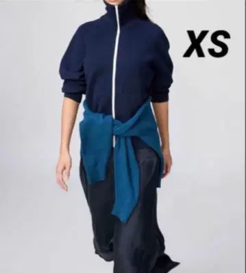 미사용 새상품 UNIQLO 밀라노 리브 풀 집업 가디건 XS
