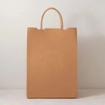 스타벅스 마이 커스터마이즈 저니 2026 2WAY 가죽 토트백