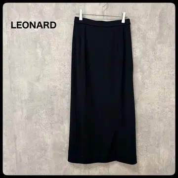 # LEONARD 레오나드 블랙 타이트 롱 스커트 일본제