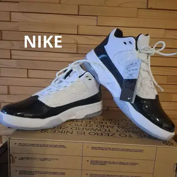 [ 새상품 ] Jordan 하이컷 스니커즈 화이트/블랙