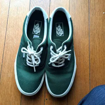 VANS 다크 그린 스니커즈 새상품