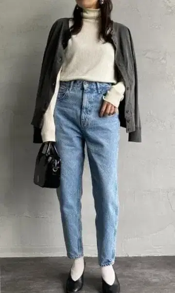 새상품급 THE SHINZONE 신존 캐롯 데님 하이웨스트 32