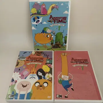 어드벤처 타임 dvd 3개 세트