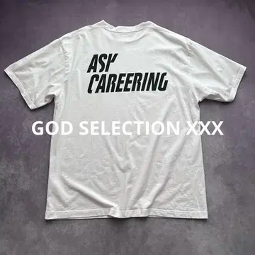 갓 셀렉션 트리플 엑스 커리어링 콜라보 티셔츠 XL 화이트 면