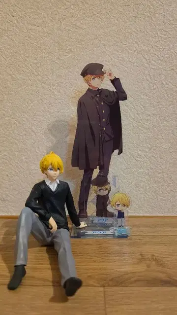 최애의 아이 아쿠아 아크릴 스탠드 피규어 세트 박스 없음