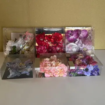 모음 6세트 판매 코사지 브로치 어머니날 결혼식 축하 행사 자택 보관