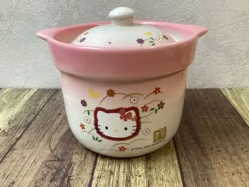 헬로키티 전자레인지용 밥솥