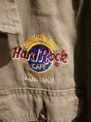 인기 정품 Vintage Hard Rock Cafe 긴팔 셔츠 무료배송