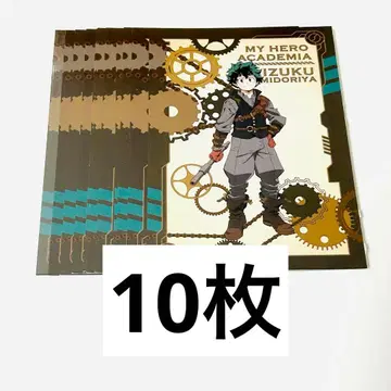 나의 히어로 아카데미아 스팀펑크 엽서 미도리야 이즈쿠 데쿠