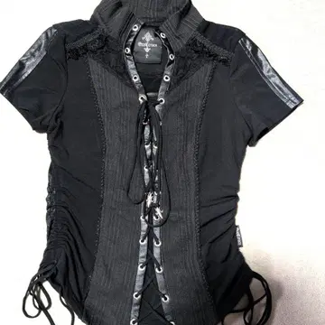 Ozz Croce 일본풍 패턴, 용, 앞 레이스업 상의