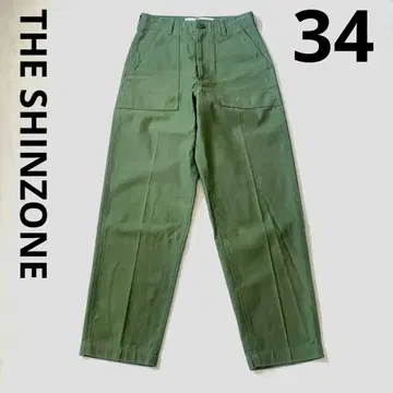THE SHINZONE 신존 베이커 팬츠 카키 34 카고 팬츠