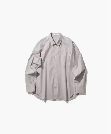 ATON SUVIN BROAD 스탠다드 셔츠 - UNISEX
