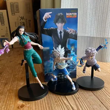 HUNTER x HUNTER 클로로 키루아 이르미 피규어 4체 세트