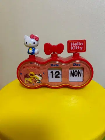 레트로 헬로키티 팟타팟타 클락 알람 시계 피규어 산리오