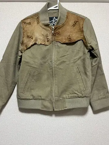 WR 밀리터리 자켓 양가죽