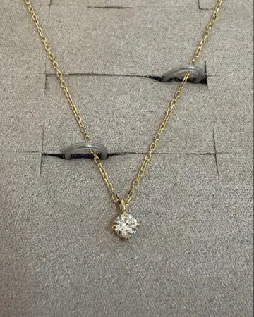 ete 다이아몬드 펜던트 목걸이