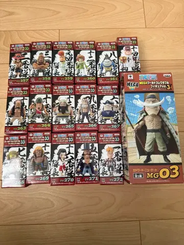 원피스 월드 콜렉터블 피규어 흰 수염 해적단