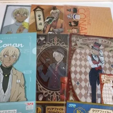 명탐정 코난 클리어 파일 세트 아무로 토오루