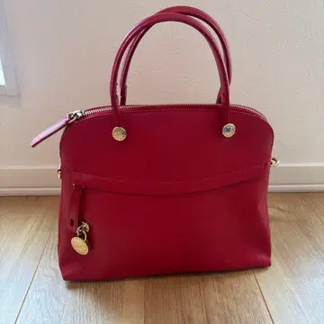 [ 새상품급 ] FURLA 훌라 파이퍼 숄더백 핸드백 빨간색