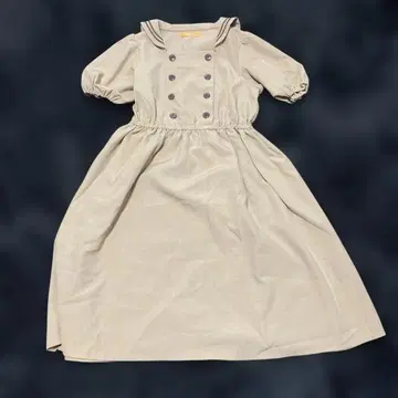 엄청 귀여워! 핀토 세일러 카라 반팔 원피스 봄