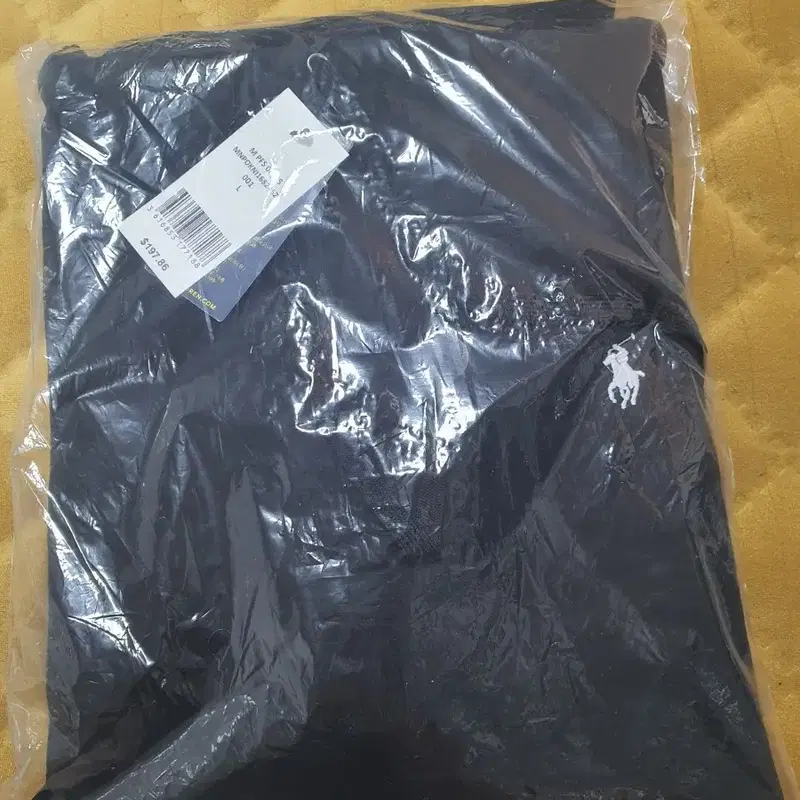 폴로 랄프로렌 블랙 후드티L