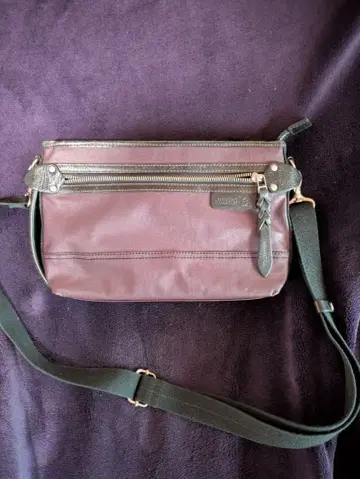 MAURIZIO BADASSARI 퍼플 숄더백