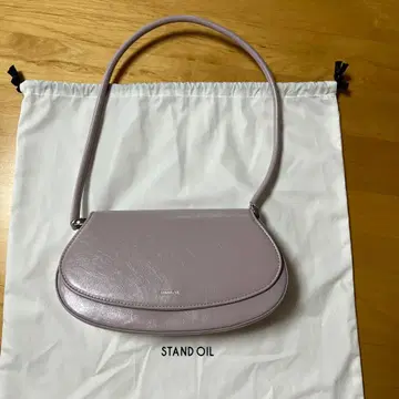 STAND OIL 라이트 퍼플 숄더백
