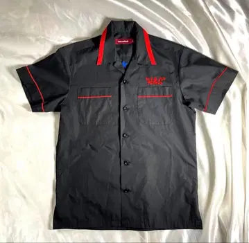 Hide and seek 하이드앤시크 볼링 셔츠 오픈 카라 셔츠 S